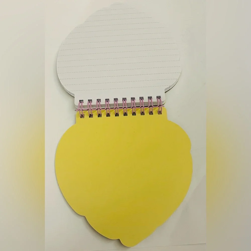 New 2 Colorful Love Notepad Bloc-Notes 50 Lined pages 16 Lines 100 Pages Total